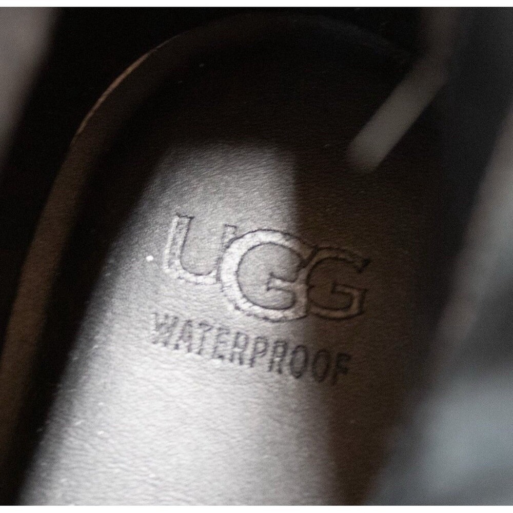 UGG Boots Women's 10 Fern Black Nubuck Leather 1003792 - Picture 12 of 15